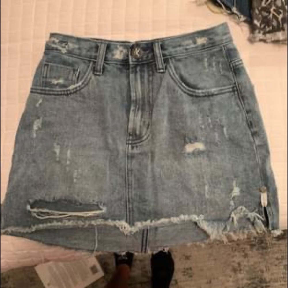 One teaspoon Jean skirt